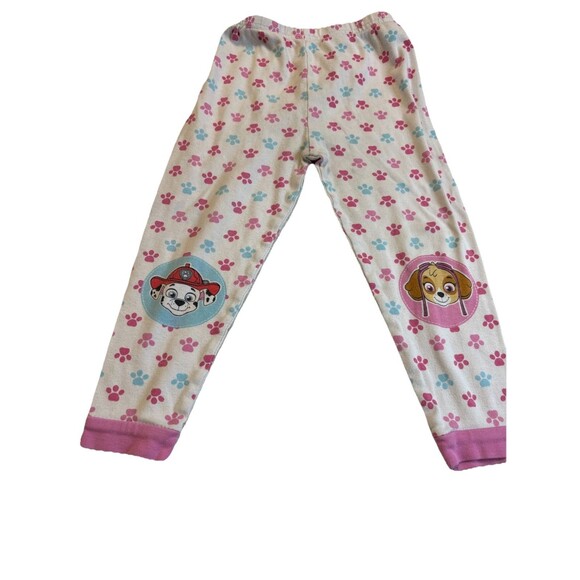 Girls 5T Leggings Lot 4 Pairs Pink Confetti Bunny Easter Paw Patrol GUC Mixed - Picture 2 of 13